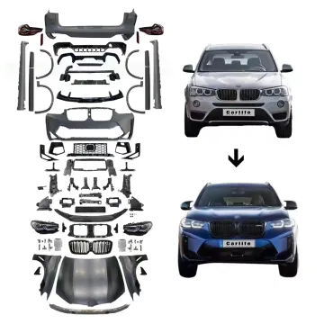 Upgrade BMW X3 F25 2011-2017 Bumpers to 2023 X3M Body Kit