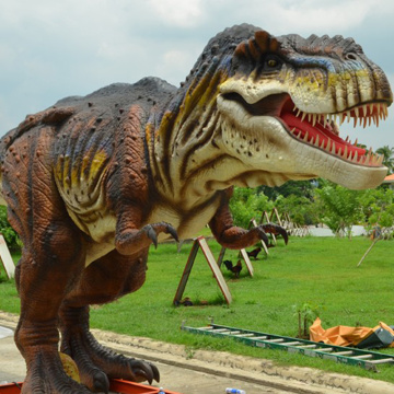 Lifelike T-Rex Animatronic for Tourist Spots