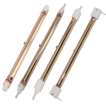 Medium Wave Penetrating Infrared Quartz Glass Heating Tube for Small Coffee Roasters