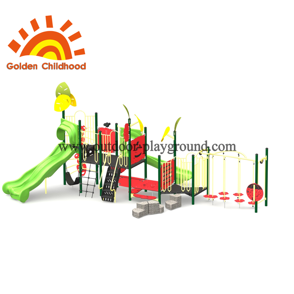 Sunshine Colourful World Outdoor Playground Equipment For Children