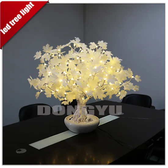 artificial wholesale flowers plant potting LED festival lights for birthday party decorations