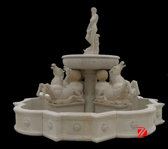 horse water fountain with roman