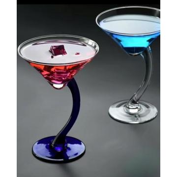 Glass de champanhe de pé alto, adequado para o casamento