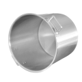 Stainless Steel Pot With Durable Bottom Tall Body