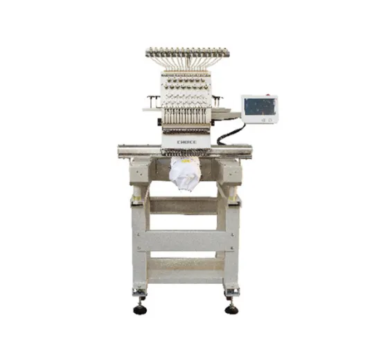CHOICE GC-1501E 15 Needle Single Head Embroidery Machine with Dahao System