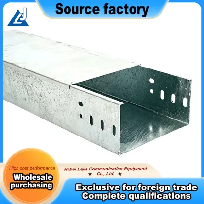 Corrosion-Resistant Galvanized Trough Cable System