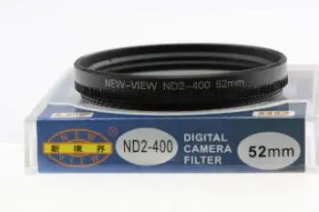52mm Lens ND2-400 Filter,Neutral Density Camera Filter for NEW VIEW