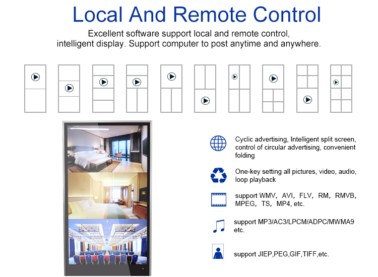 digital signage lcd display