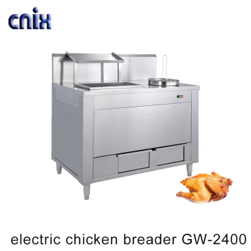 Powder Coating Machine & Food Processing Equipment - Electric Chicken Breader & Breading Table
