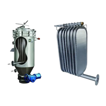 مرشح عمودي من الفولاذ المقاوم للصدأ بمساحة 12 م 2