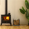 Indoor Wood Burning Cast Iron Stove - Antique Fireplace Heater