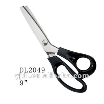 9 inch Professional multilayer Sewing &pinking shredder scissors