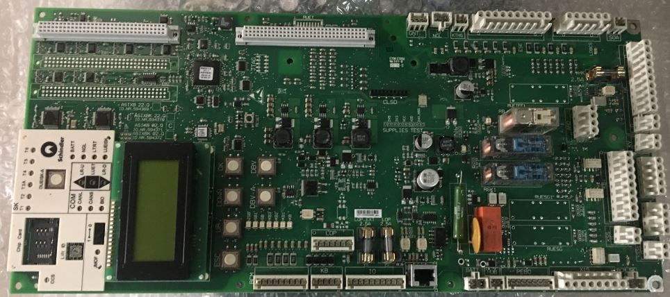 Sch****** 5500/7000 Ascensor Placa Base ID.NR. 594371 Sch****** 5500/7000 Elevator Motherboard ID.NR. 594371