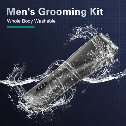 Hot Sell Black Usb Rechargeable Body Hair Trimmer