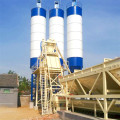 stationary concrete mixing plant