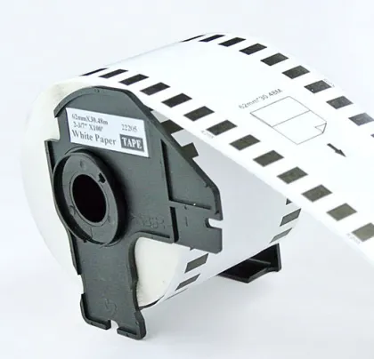 Label Roll for Brother Compatible DK22205 Printer Labels