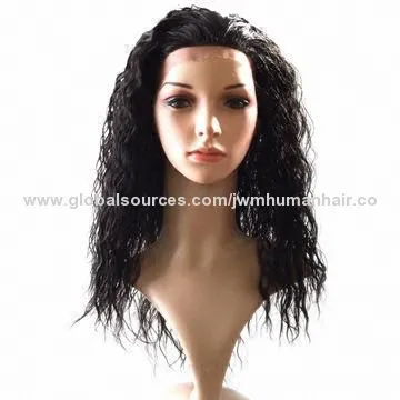 Cheap Lace Wig, High-quality Kanekalon Synthetic Fiber, Factory Price