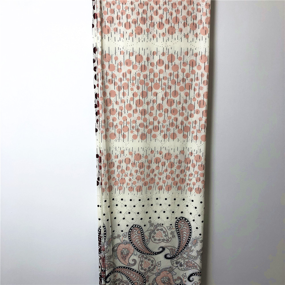 Viscose Screen Printed