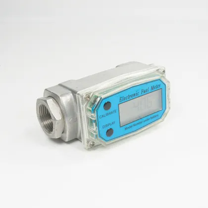 1 Inch Electronic Diesel Fuel Oil Flow Meter - WL Turbine Flow Meter