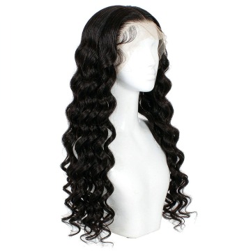 28 Inch Deep Wave 13x4 Lace Front Wig 100% Human Hair