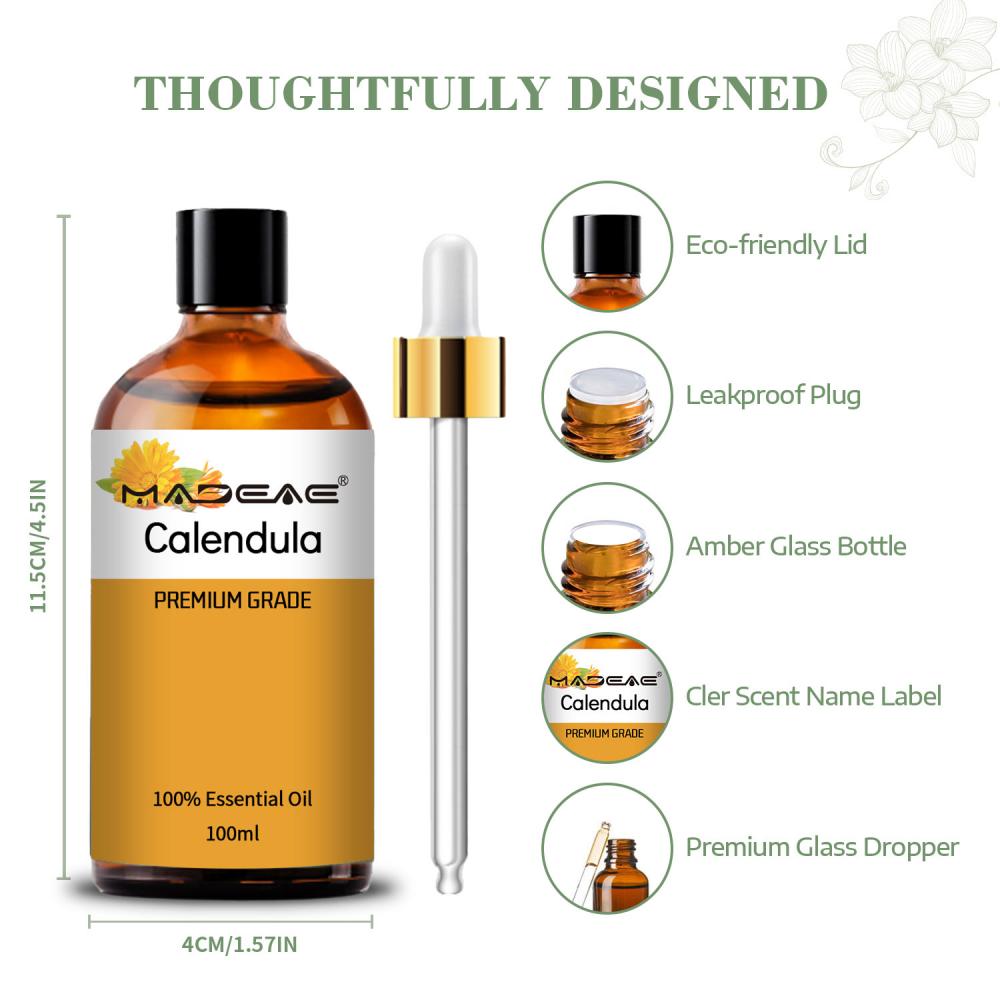 Hot Selling Product Carrier Oil Calendula Oil Organic And Pure Calendula Carrier Oil
