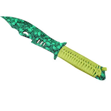 Small pattern knife with fabric handle