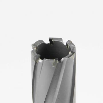Annular cutter for cutting metal