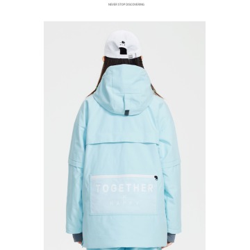 Skiwear women's warm waterproof ski jacket couple