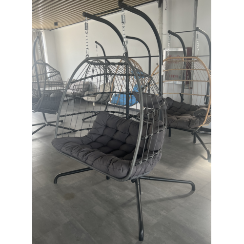 Egg Chair with Stand for Outdoor Relaxation