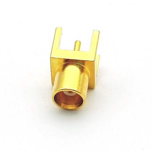 Male Female MCX RF Coaxial PCB Mount Connector