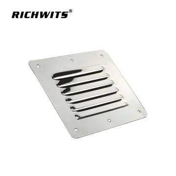 marine boat vent high polished louvered vent cover air vent louver