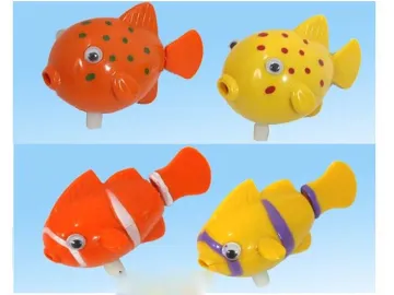 WIND UP SWIMMING FISH(2 ASSORTED)