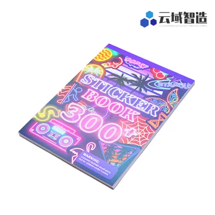 Neon Mirage Sticker Book Creative Design Collection