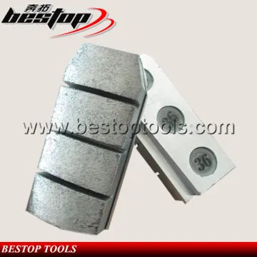 Bestop Hot Sale Diamond Fickert Brick with Water Groove for Granite Polishing and Grinding