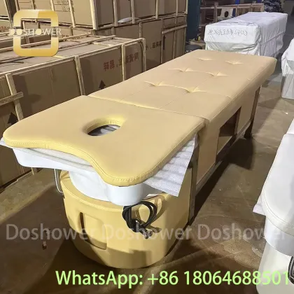 Thai Shampoo Bed with Multifunctional Shower Head for Hair Salons