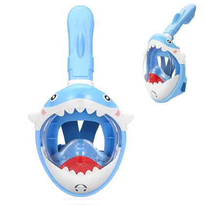 Scuba Diving Mask for Kids Full Face HD Anti Fog Anti-Leak Swimming Masks Children Snorkel Diving Masks Underwater Snorkel Masks