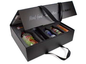 Elegant Wine Bottle Book Magnetic Box with EVA