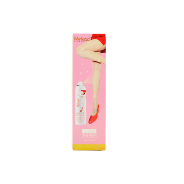 Custom Logo Airbrush Spray for Legs on Nude Stockings