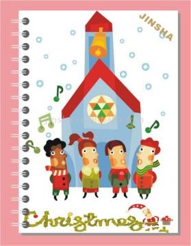 Spiral Notebook-christmas Style