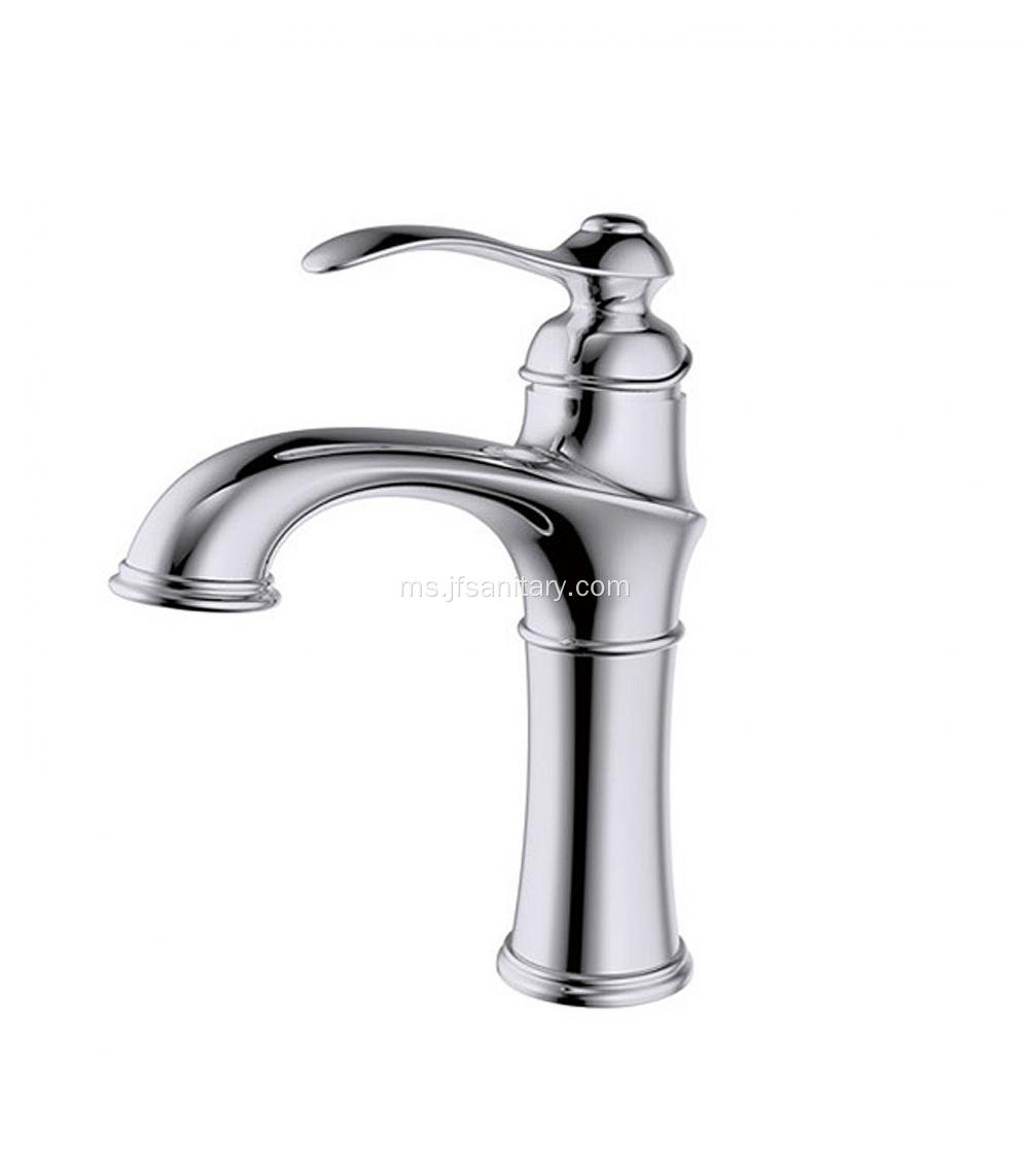 High Gred Basin Faucet Chrome menyelesaikan tuil tunggal