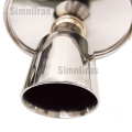 Einfach zu ersetzen SUS304 Edelstahlabgas-Dual Muffler 04-08 ACURA TSX