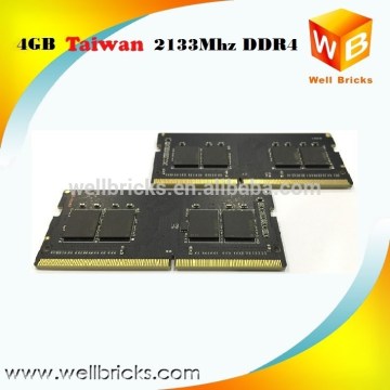 Small MOQ Memorias 2133mhz 1.2V 4GB Ram DDR4 for Notebook