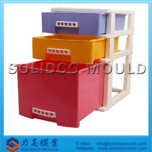 New design Plastic Clothes Storage Drawer furniture mould