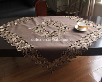 square table cover with embroidery