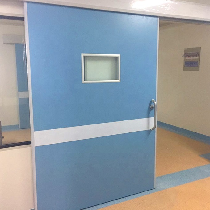 Hospital quick action automatic door