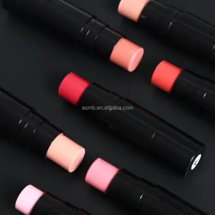 Custom Vegan Blush Stick with Brush: Personalized Make-up Solution