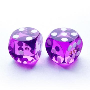 Bescon Dice Professional Precision Dice круглый угол 5/8 &quot;(16 мм) со случайным серийным номером, точность нарезания кости 16 мм