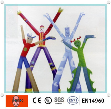 Wholesale Colorful Inflatable Double Legs Air Dancer for Advertising