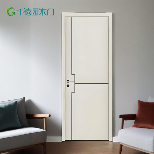 Крытая дверь спальни деревянная дверь