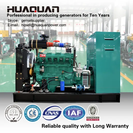 50kw electric start biogas generator